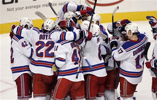 Rangers Flyers Hockey